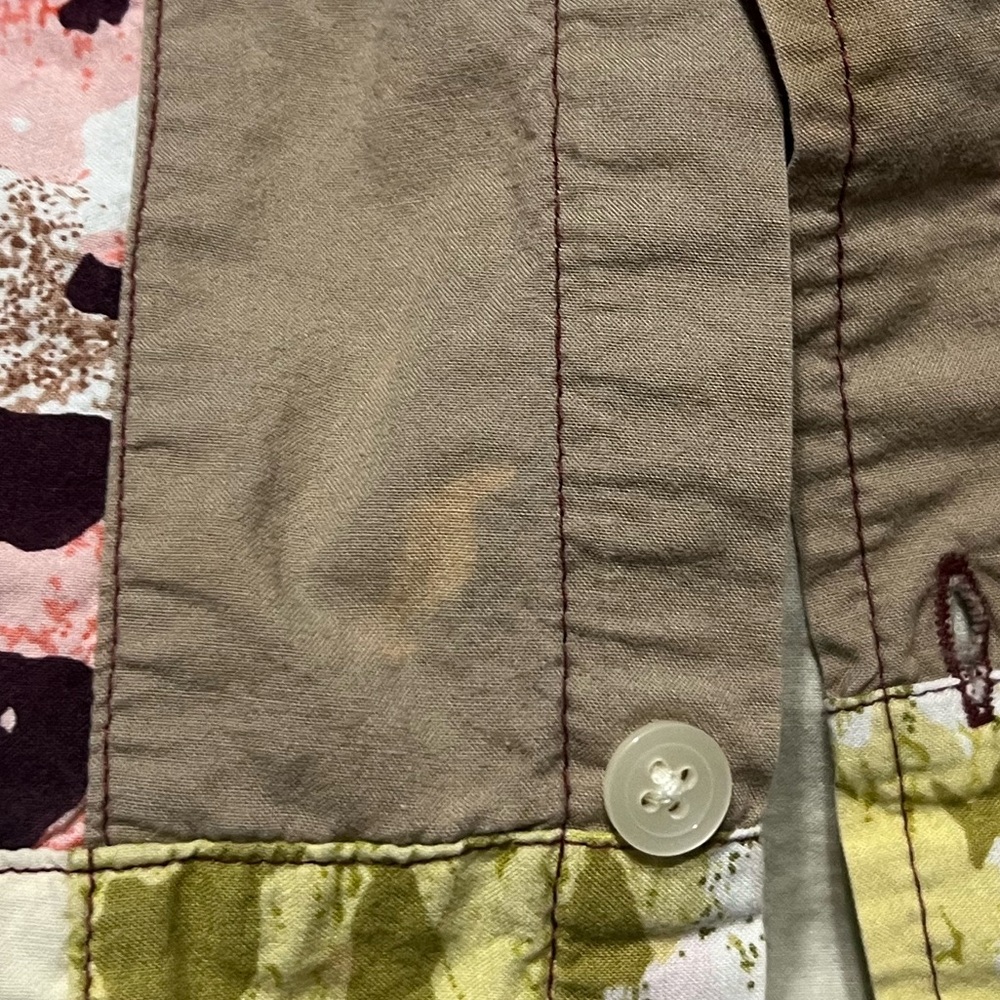 J. Crew Multicolor Patchwork Shirt - Picture 5 of 5